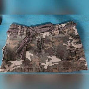 Steve & Barry's Camo Mini Skirt